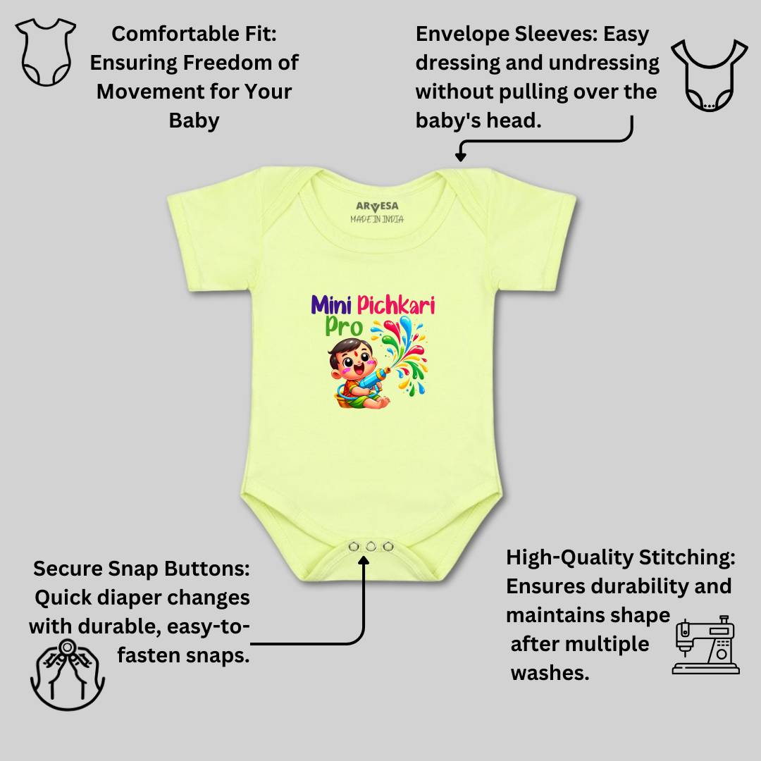 Arvesa Design-1561 Holi My First Baby Boy and Baby Girl Dress .