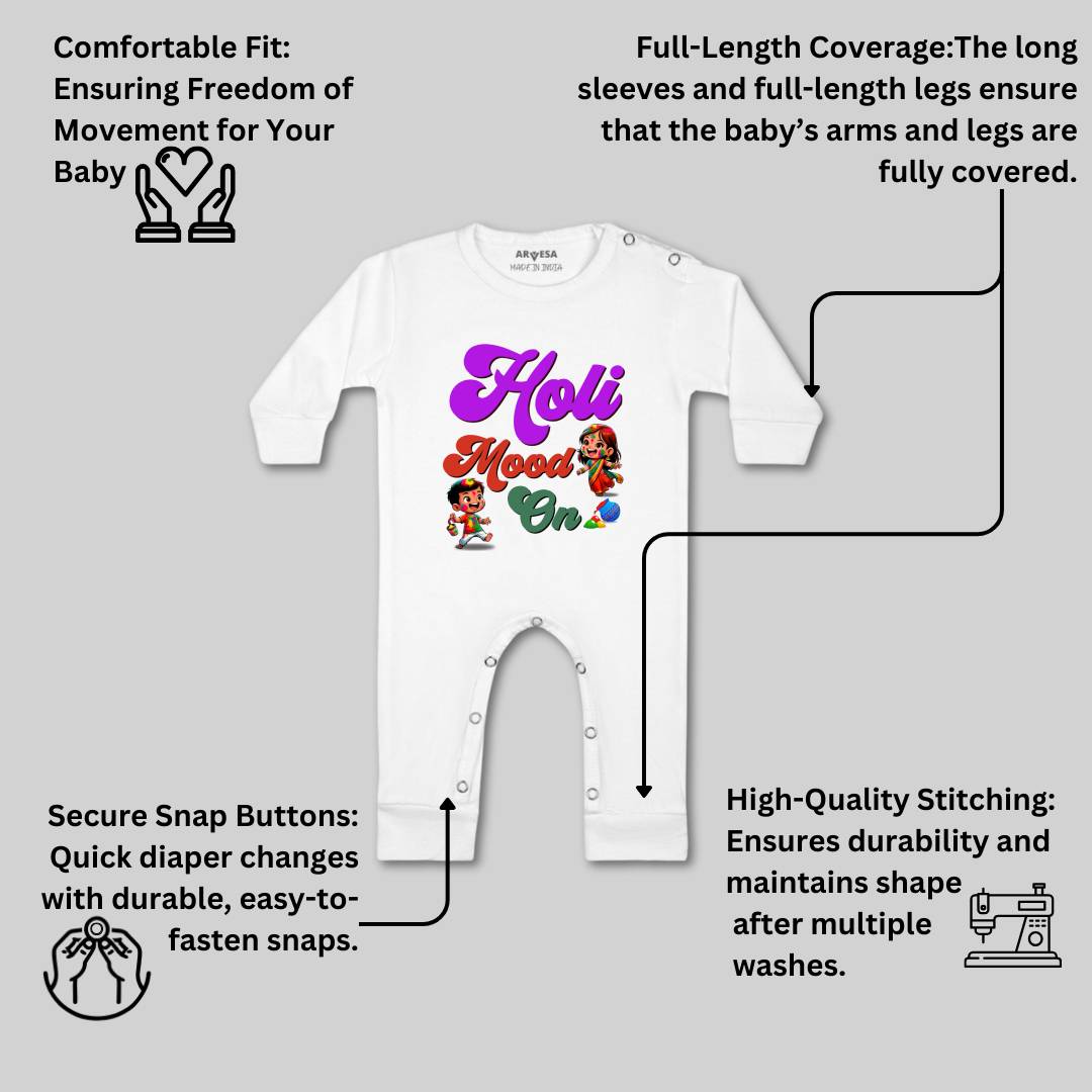 Arvesa Design-1562 Holi My First Baby Boy and Baby Girl Dress .