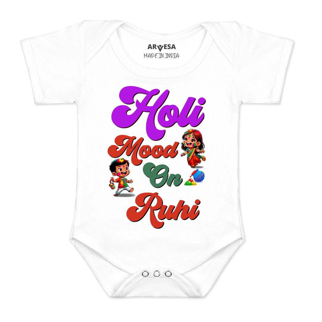 Arvesa Holi Mood On  Baby Boy & Girl Dress