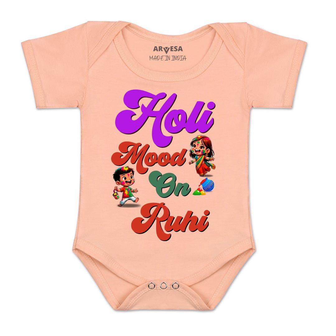 Arvesa Holi Mood On  Baby Boy & Girl Dress
