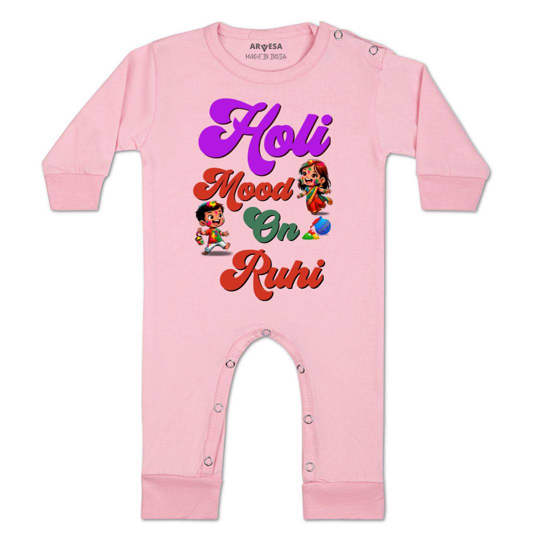 Arvesa Holi Mood On  Baby Boy & Girl Dress