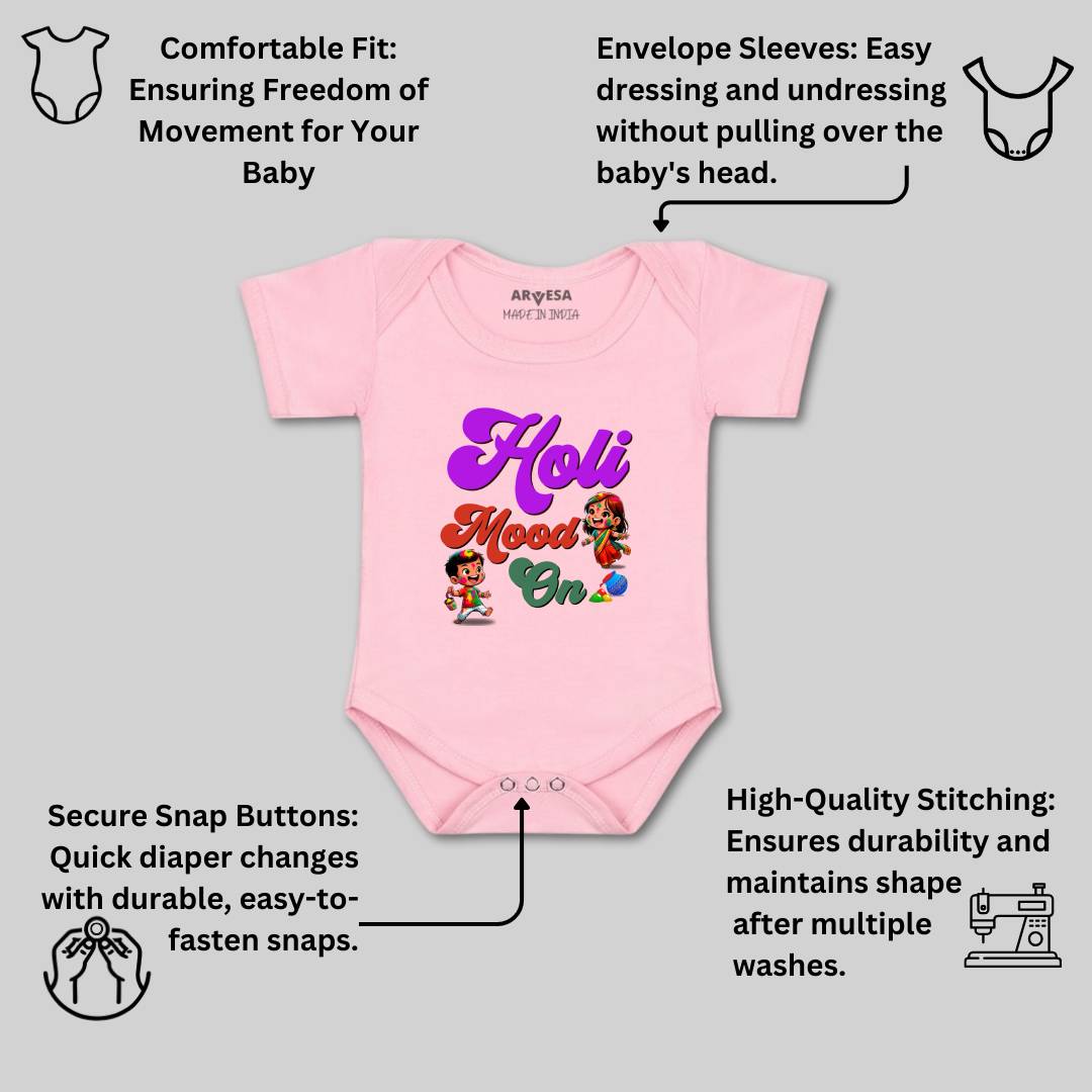 Arvesa Design-1562 Holi My First Baby Boy and Baby Girl Dress .