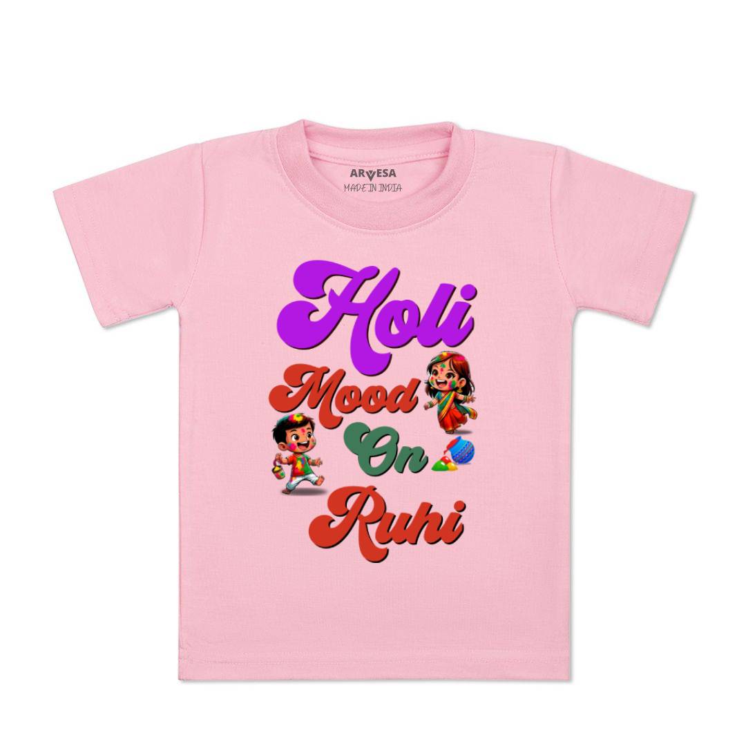 Arvesa Holi Mood On  Baby Boy & Girl Dress