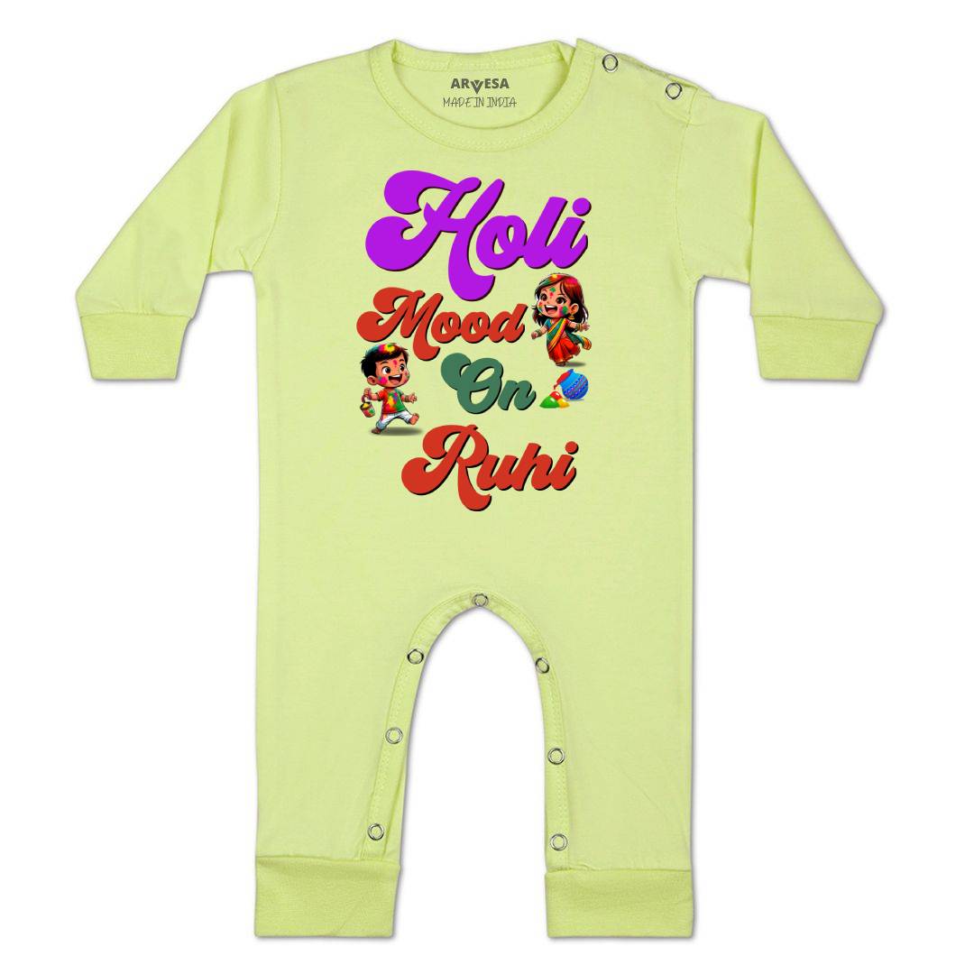 Arvesa Holi Mood On  Baby Boy & Girl Dress