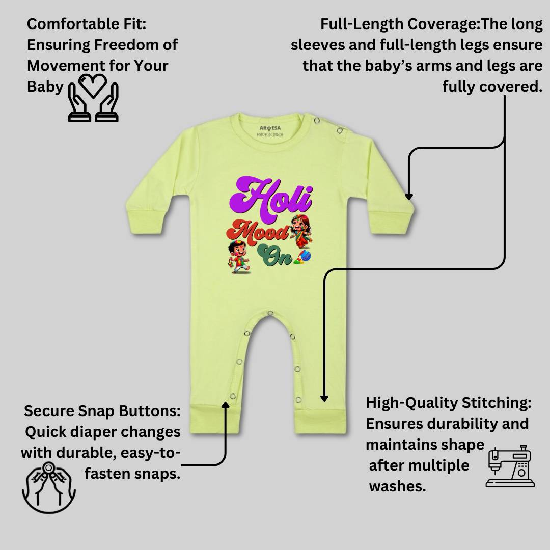 Arvesa Design-1562 Holi My First Baby Boy and Baby Girl Dress .