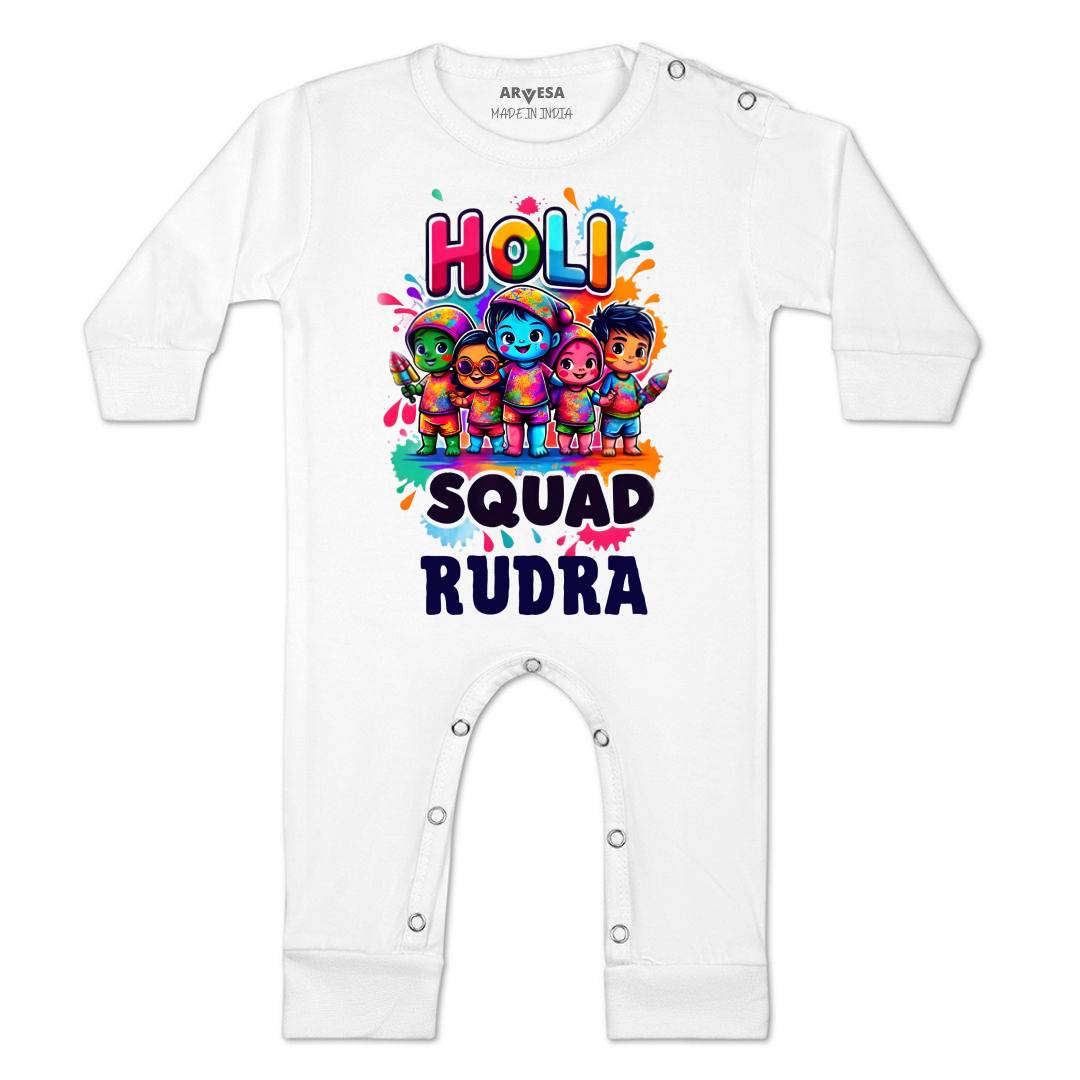 Arvesa Holi Squad  Baby Boy & Girl Dress