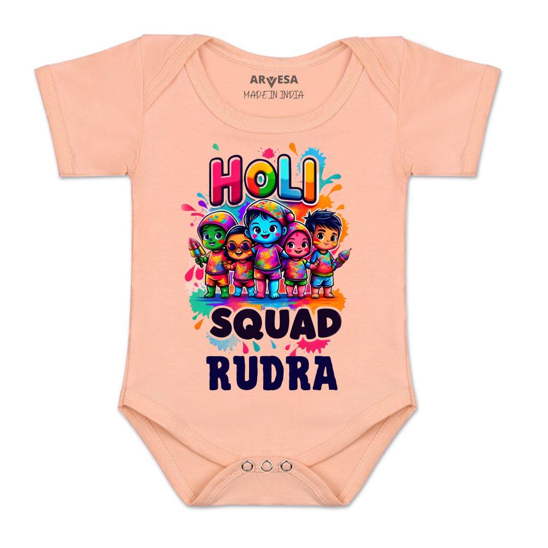 Arvesa Holi Squad  Baby Boy & Girl Dress