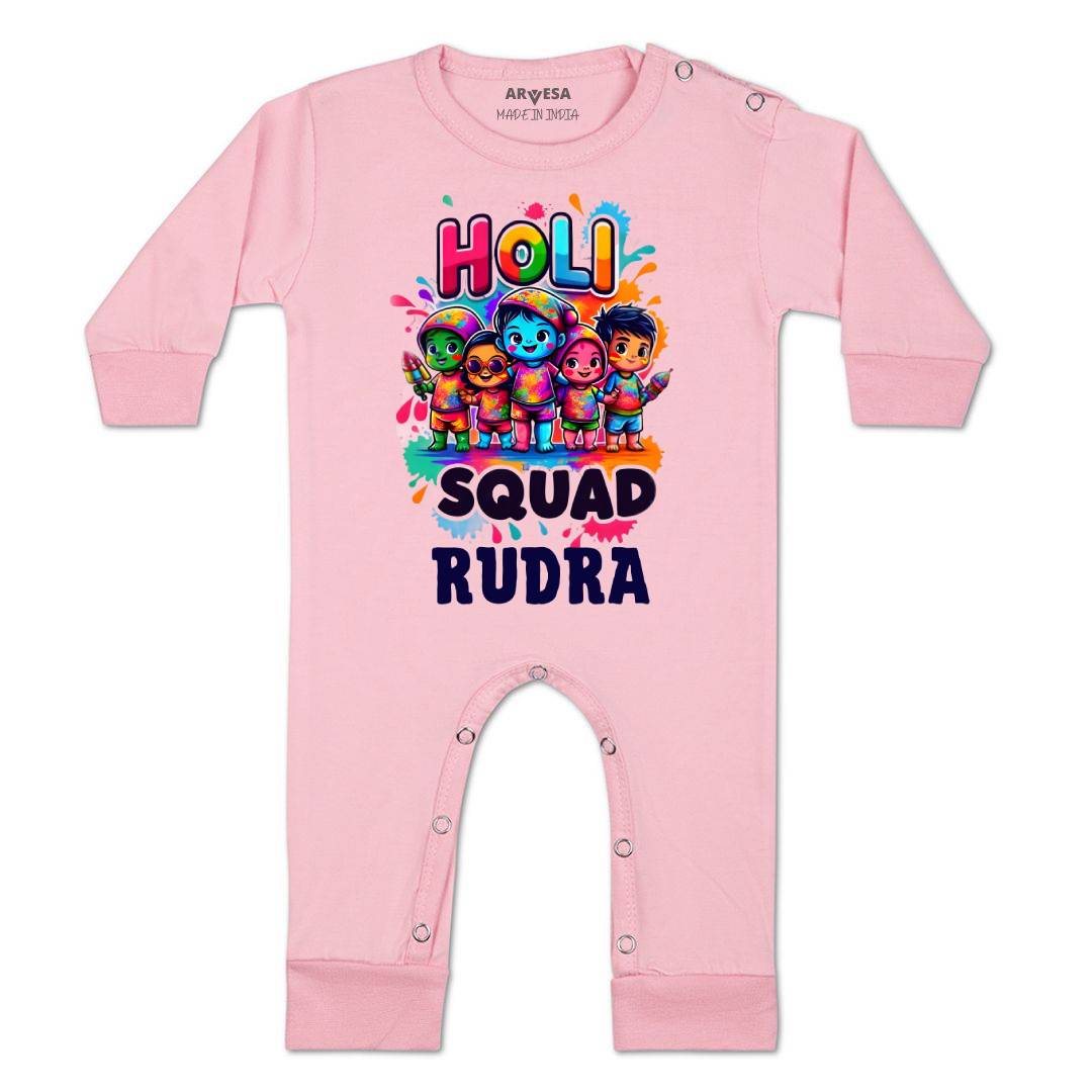 Arvesa Holi Squad  Baby Boy & Girl Dress