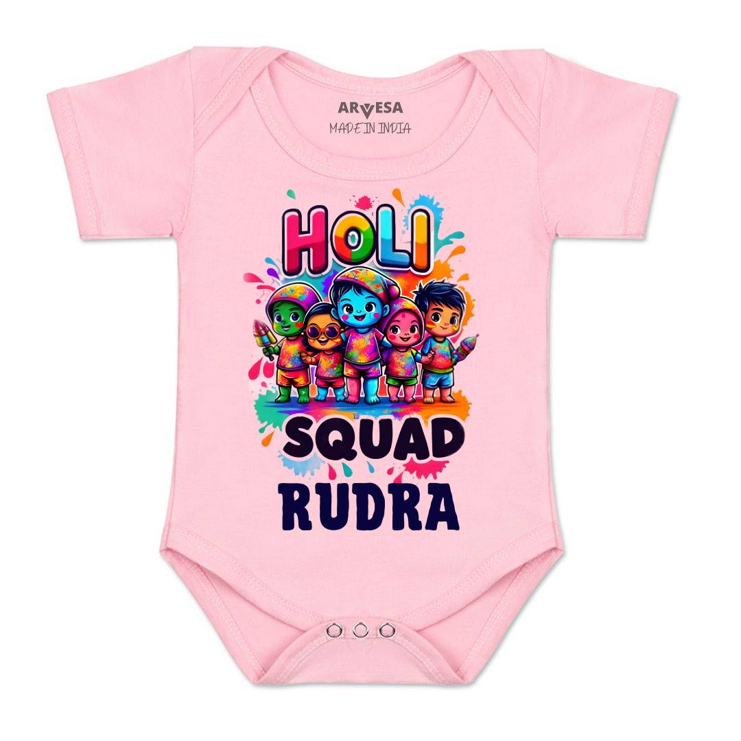Arvesa Holi Squad  Baby Boy & Girl Dress