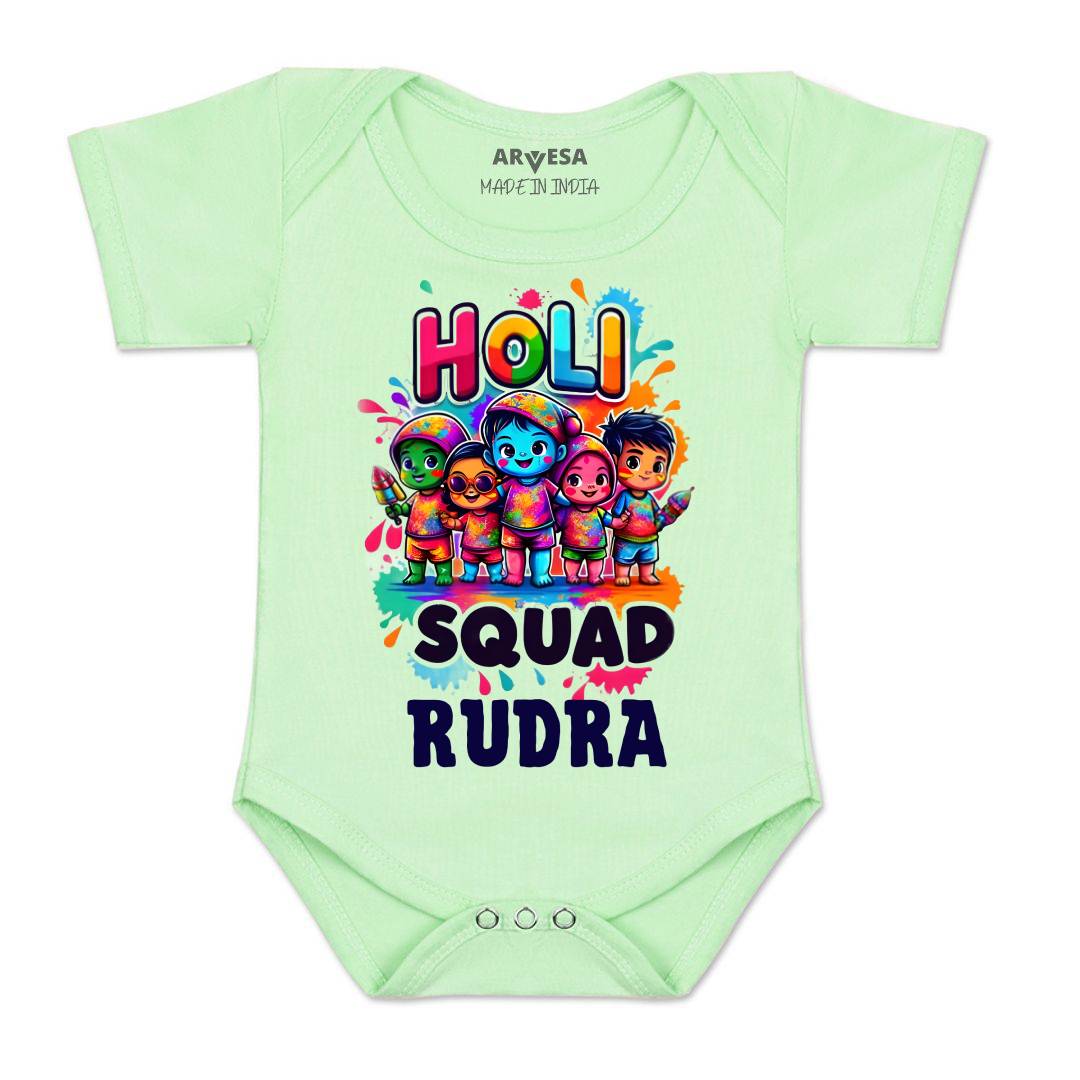Arvesa Holi Squad  Baby Boy & Girl Dress