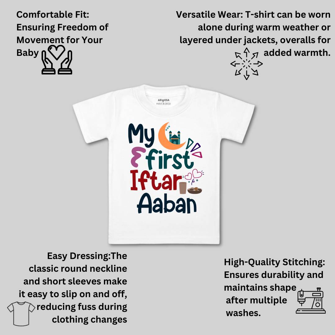 Arvesa My First Eid  Baby Boy & Girl Dress