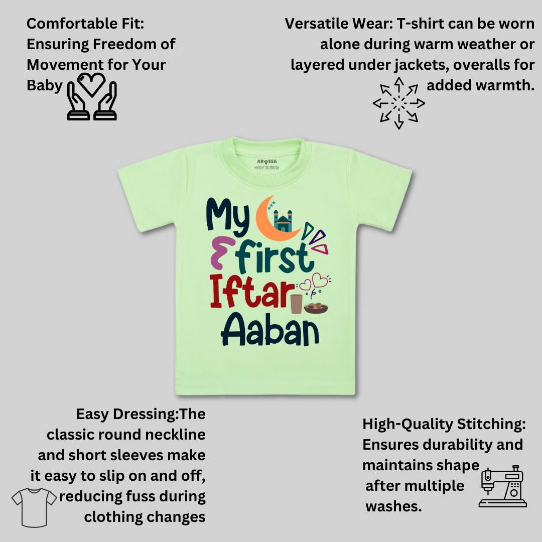Arvesa My First Eid  Baby Boy & Girl Dress