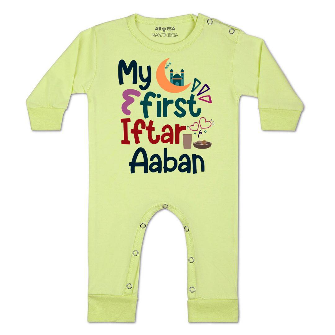 Arvesa My First Eid  Baby Boy & Girl Dress