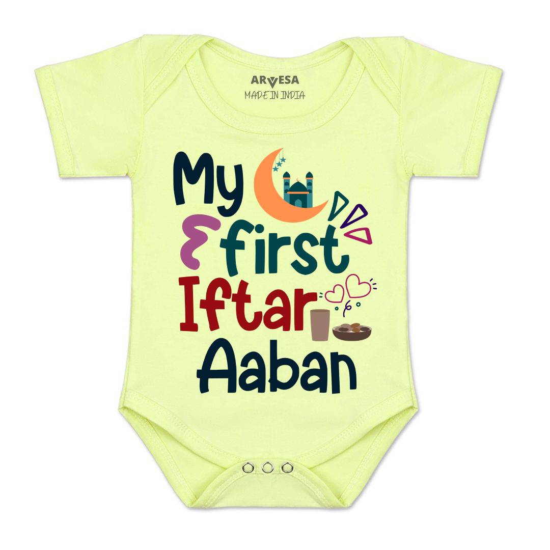 Arvesa My First Eid  Baby Boy & Girl Dress