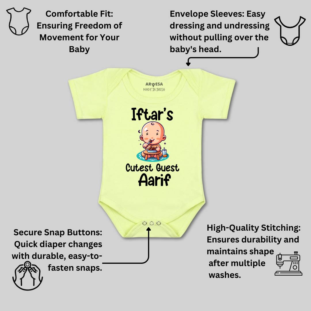 Arvesa Iftar Cutest Guest  Baby Boy & Girl Dress