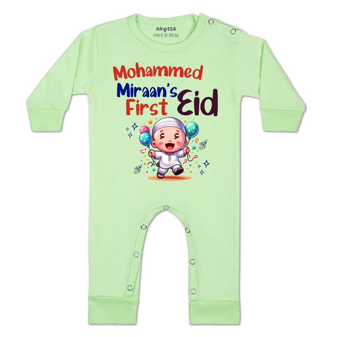 Arvesa My First Eid  Baby Boy & Girl Dress