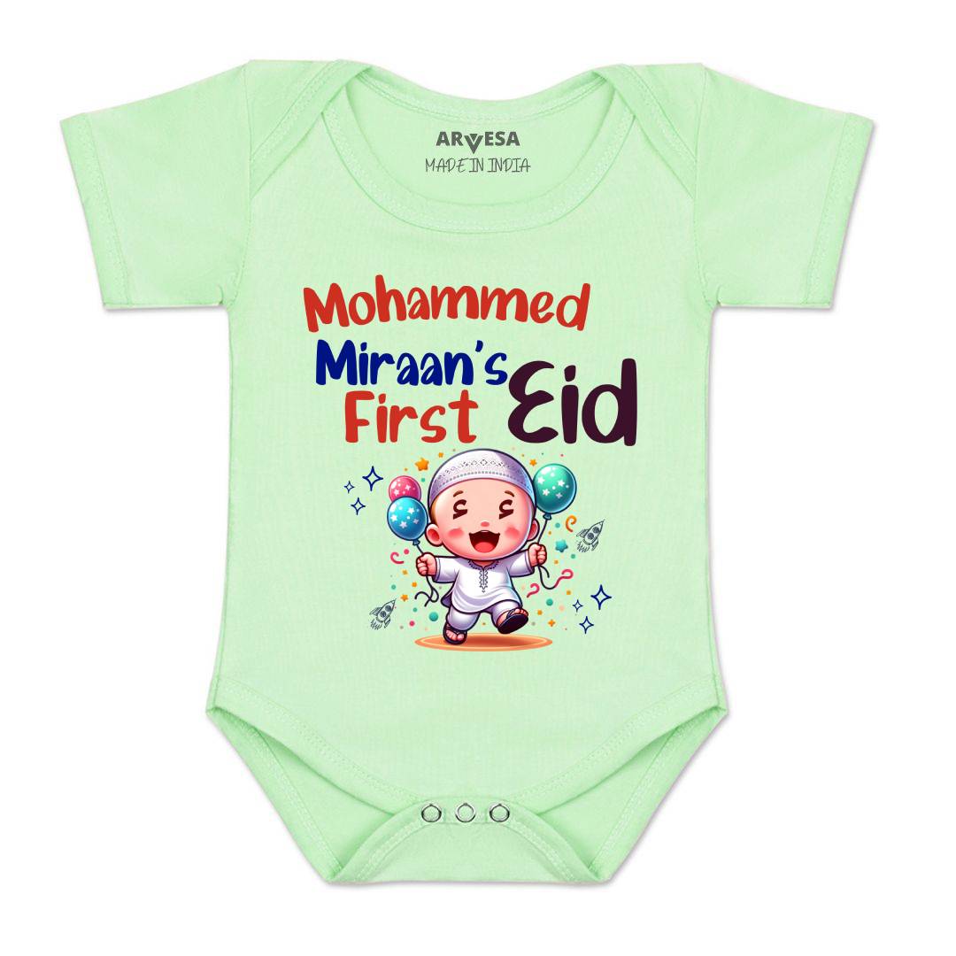 Arvesa My First Eid  Baby Boy & Girl Dress