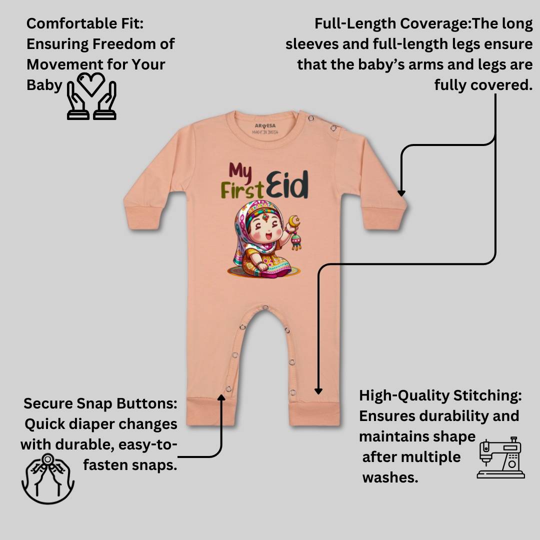 Arvesa Design-1578 Eid My First Baby Boy and Baby Girl Dress .
