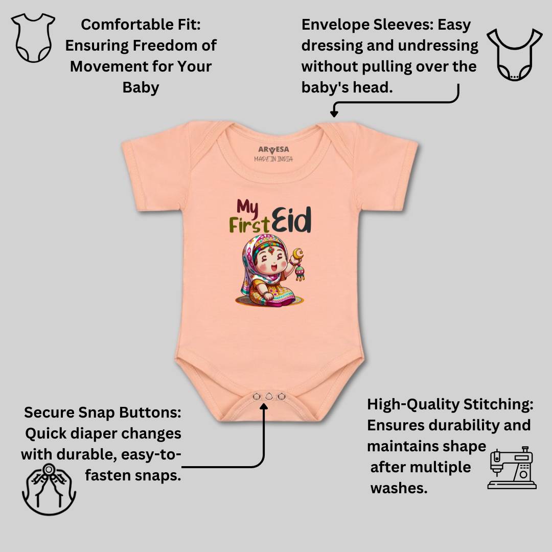 Arvesa Design-1578 Eid My First Baby Boy and Baby Girl Dress .
