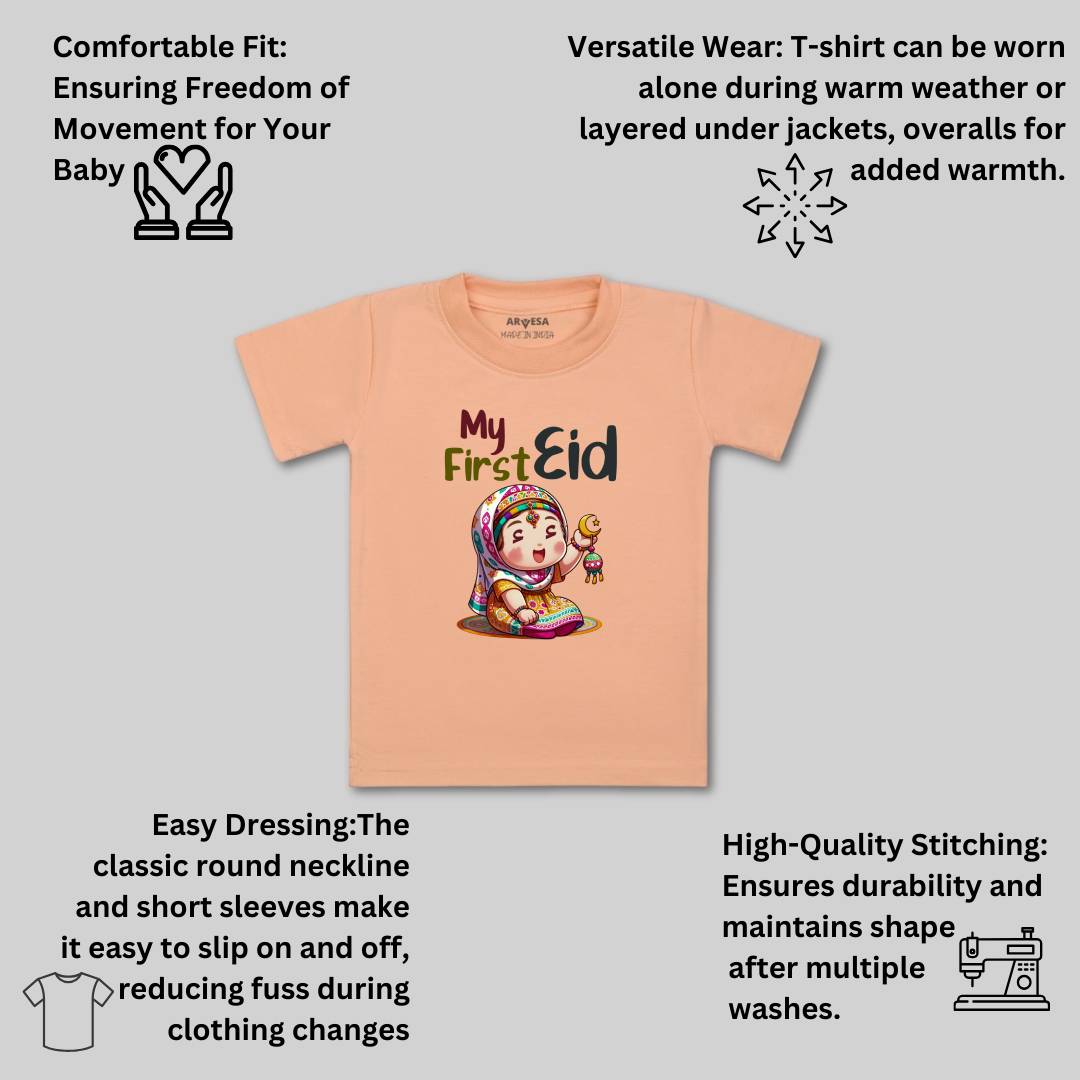 Arvesa Design-1578 Eid My First Baby Boy and Baby Girl Dress .