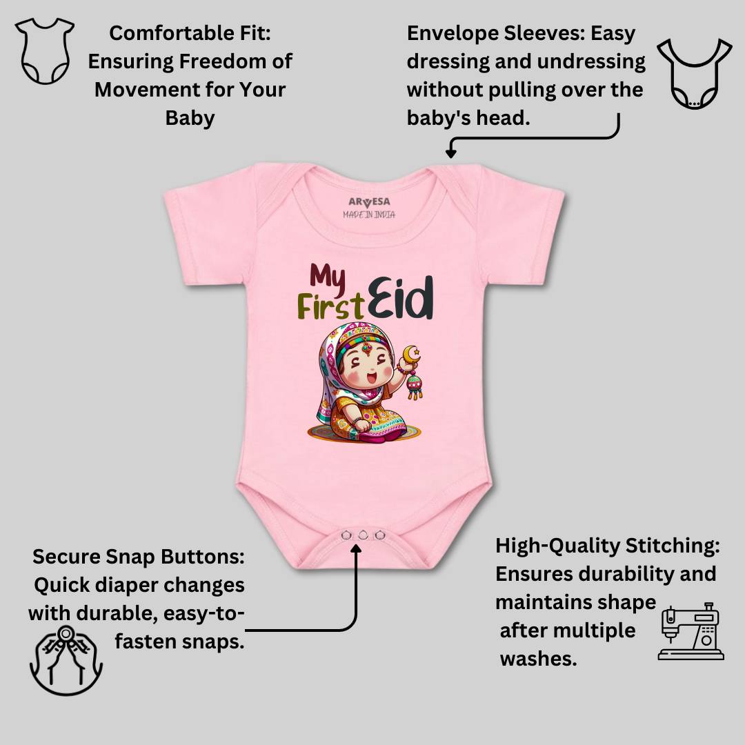 Arvesa Design-1578 Eid My First Baby Boy and Baby Girl Dress .