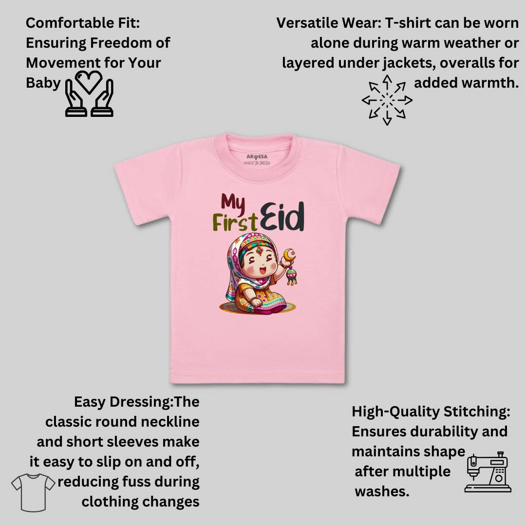 Arvesa Design-1578 Eid My First Baby Boy and Baby Girl Dress .