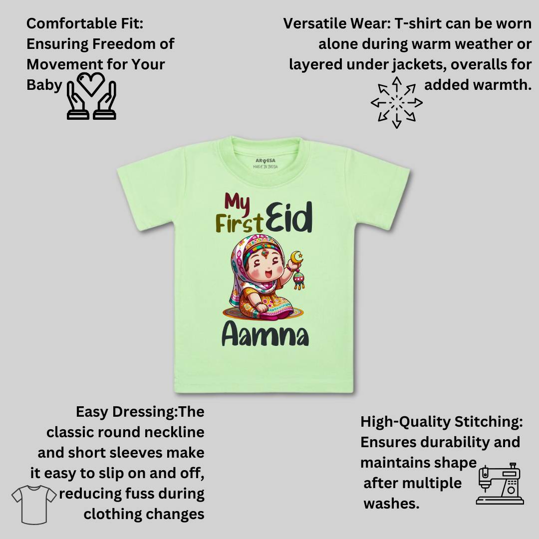 Arvesa My First Eid  Baby Boy & Girl Dress
