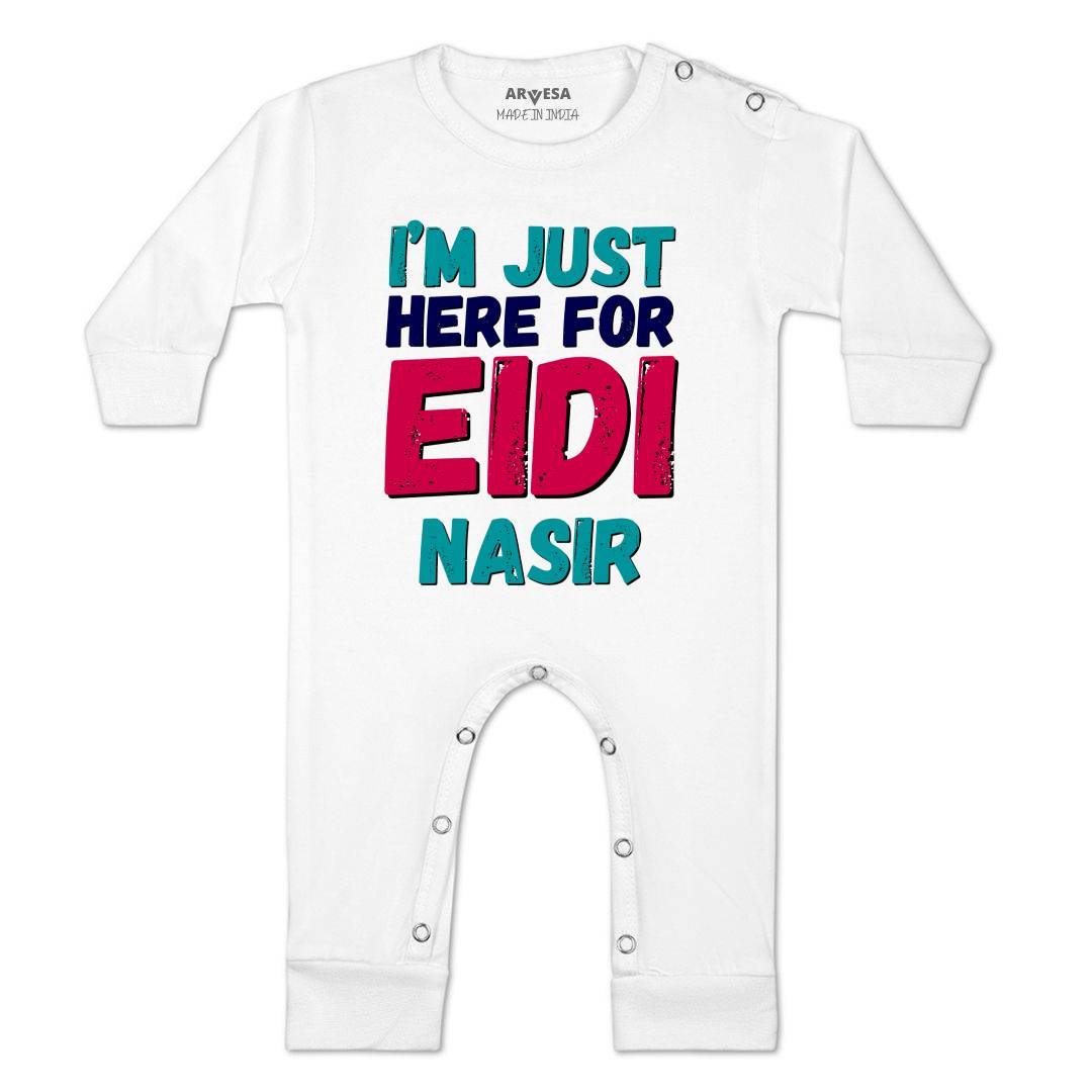 Arvesa Here For Eidi  Baby Boy & Girl Dress