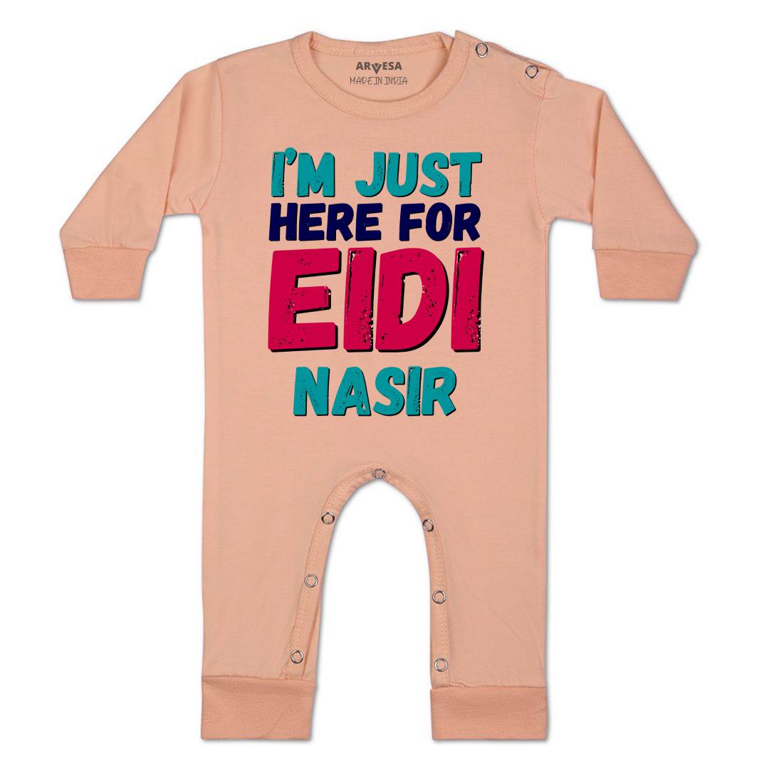 Arvesa Here For Eidi  Baby Boy & Girl Dress