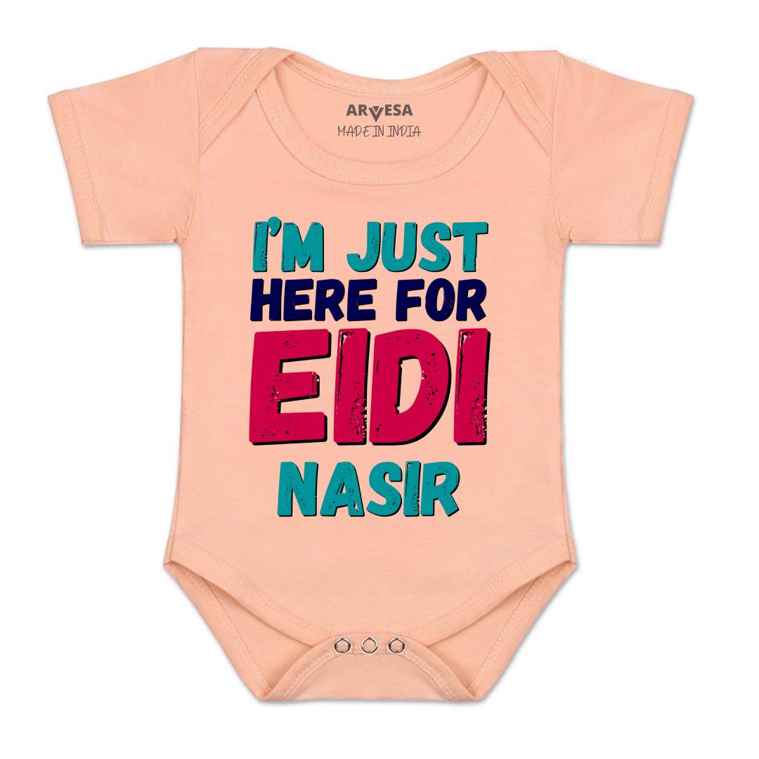 Arvesa Here For Eidi  Baby Boy & Girl Dress