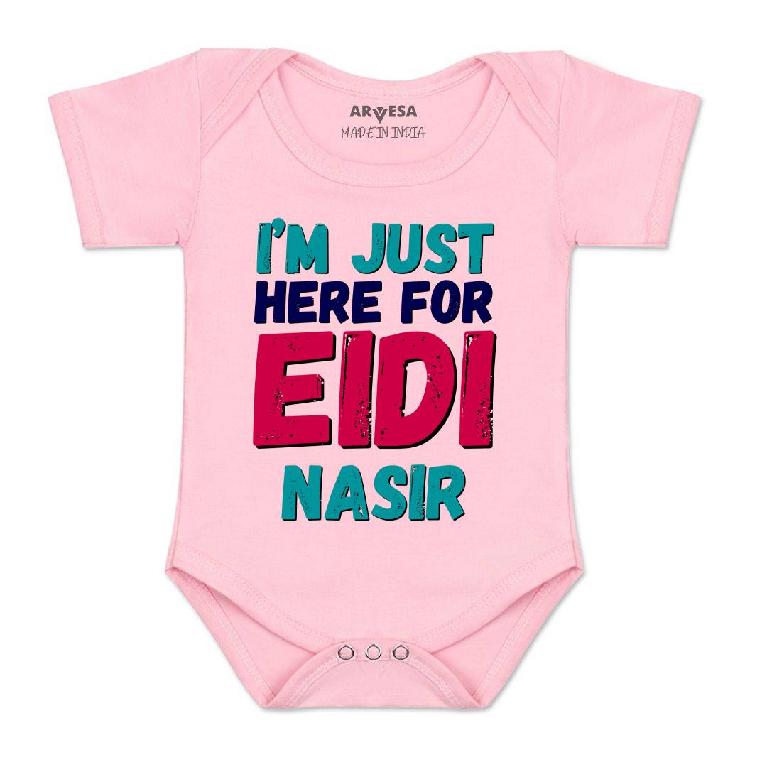 Arvesa Here For Eidi  Baby Boy & Girl Dress