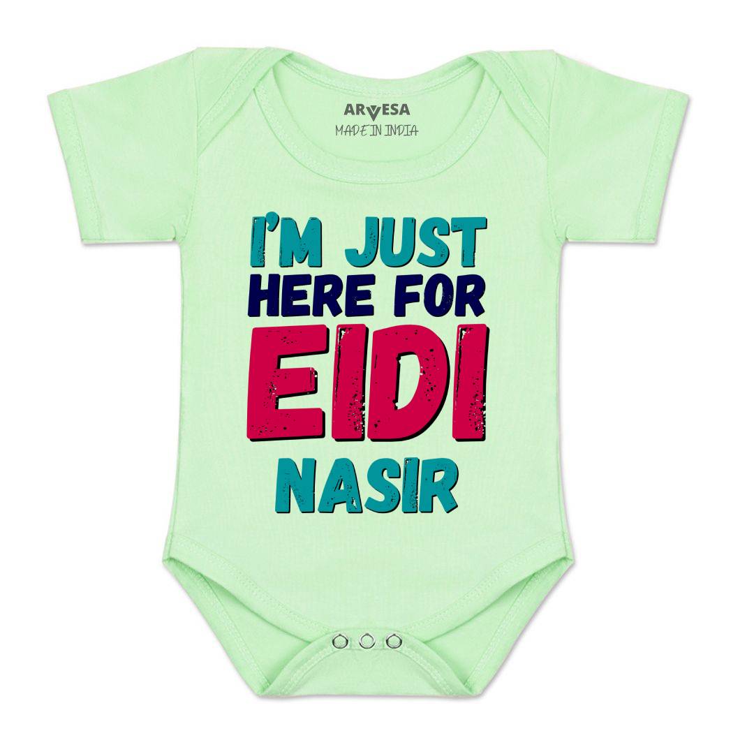 Arvesa Here For Eidi  Baby Boy & Girl Dress