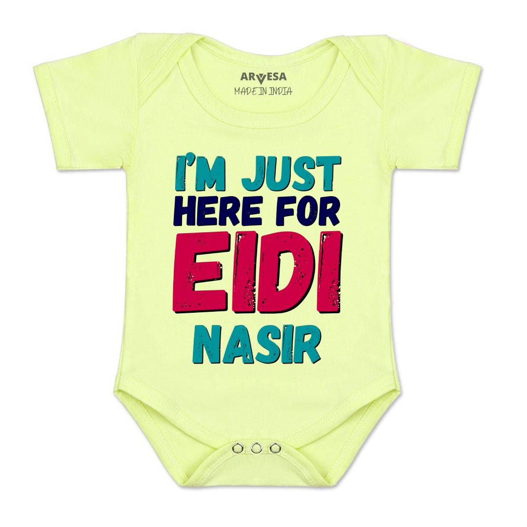 Arvesa Here For Eidi  Baby Boy & Girl Dress