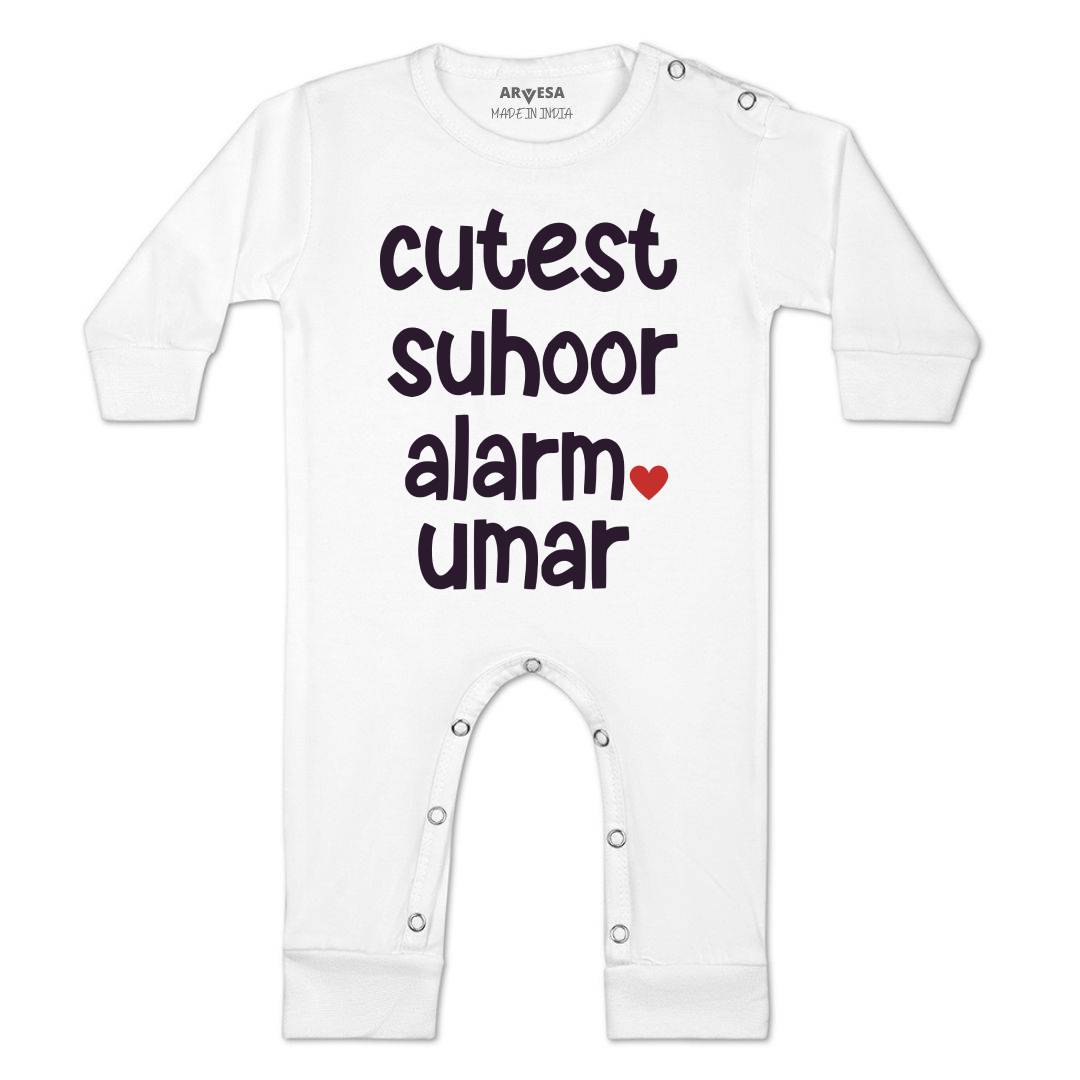 Arvesa Cutest Suhoor Alarm  Baby Boy & Girl Dress