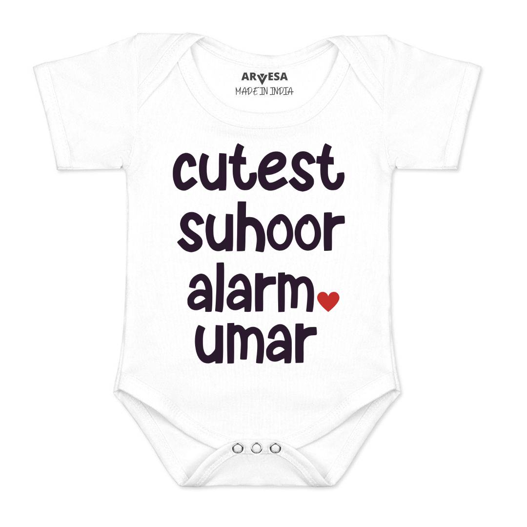 Arvesa Cutest Suhoor Alarm  Baby Boy & Girl Dress