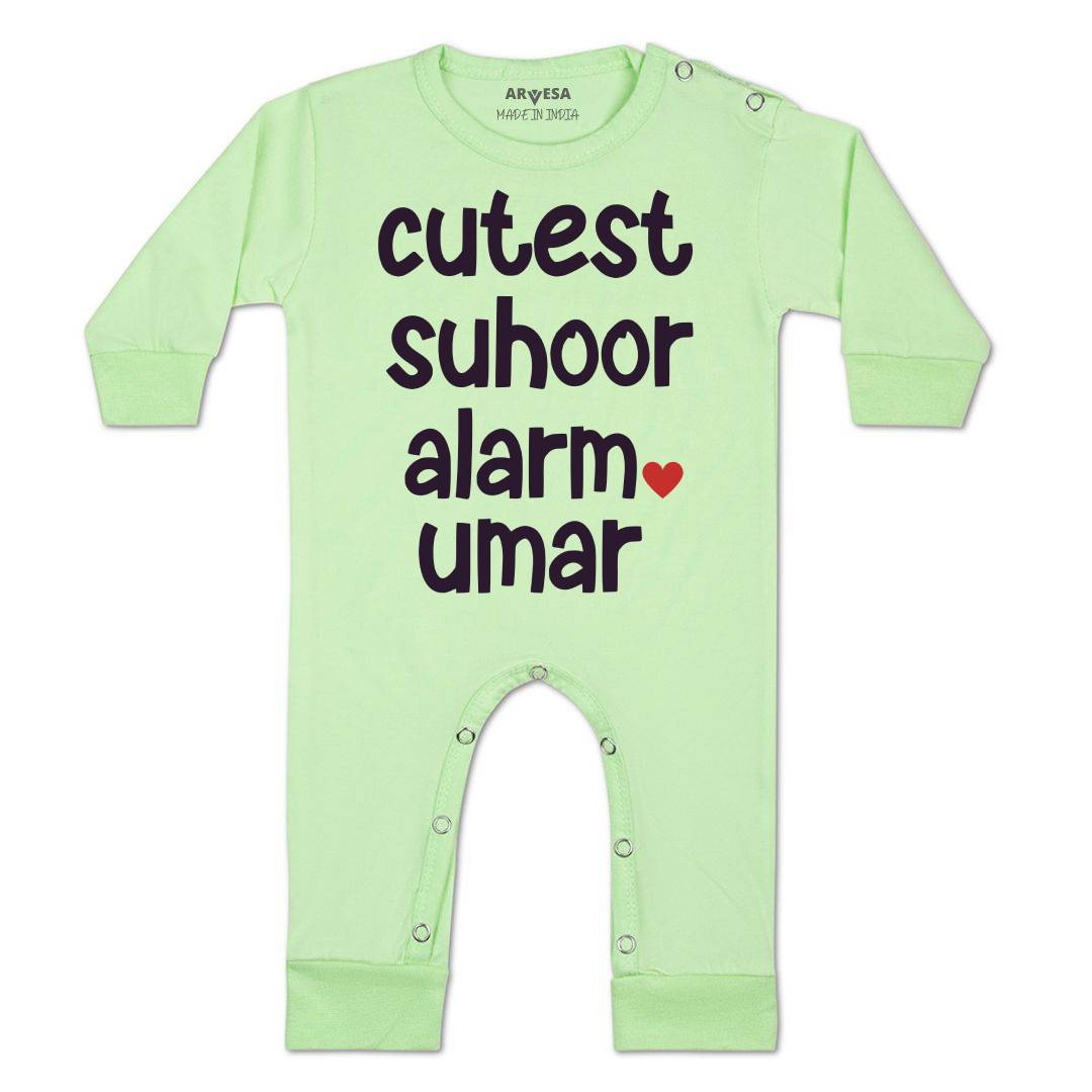 Arvesa Cutest Suhoor Alarm  Baby Boy & Girl Dress