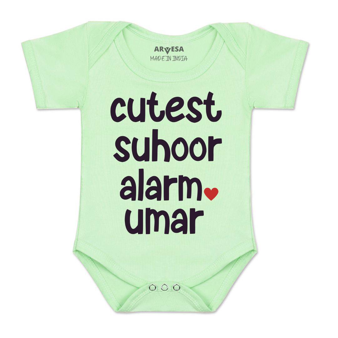 Arvesa Cutest Suhoor Alarm  Baby Boy & Girl Dress