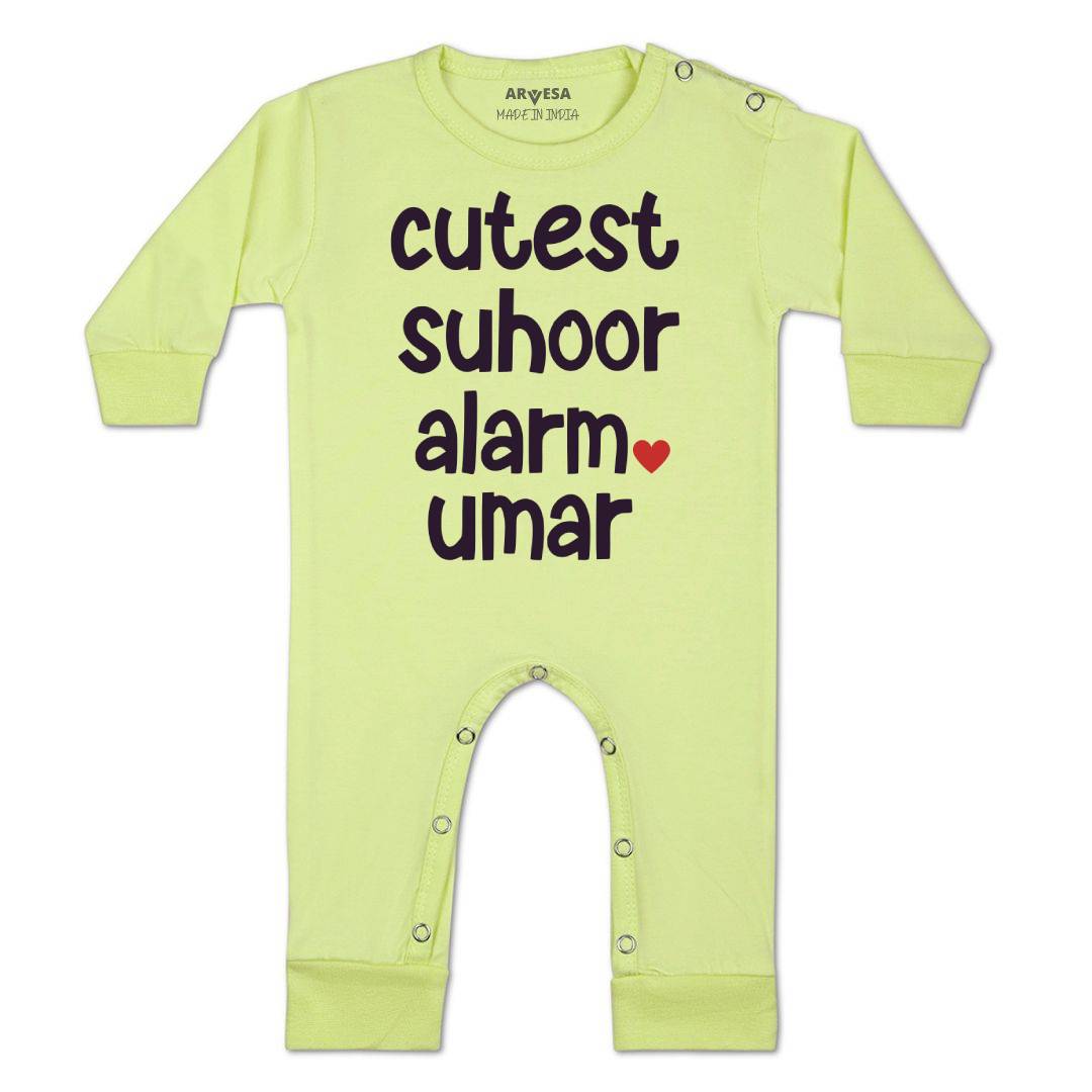 Arvesa Cutest Suhoor Alarm  Baby Boy & Girl Dress