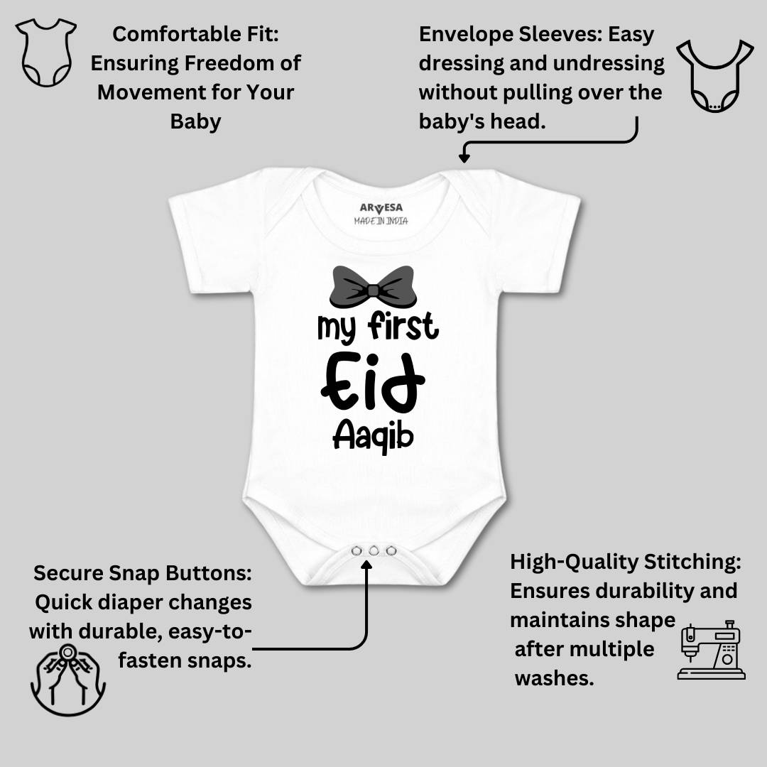 Arvesa My First Eid  Baby Boy & Girl Dress