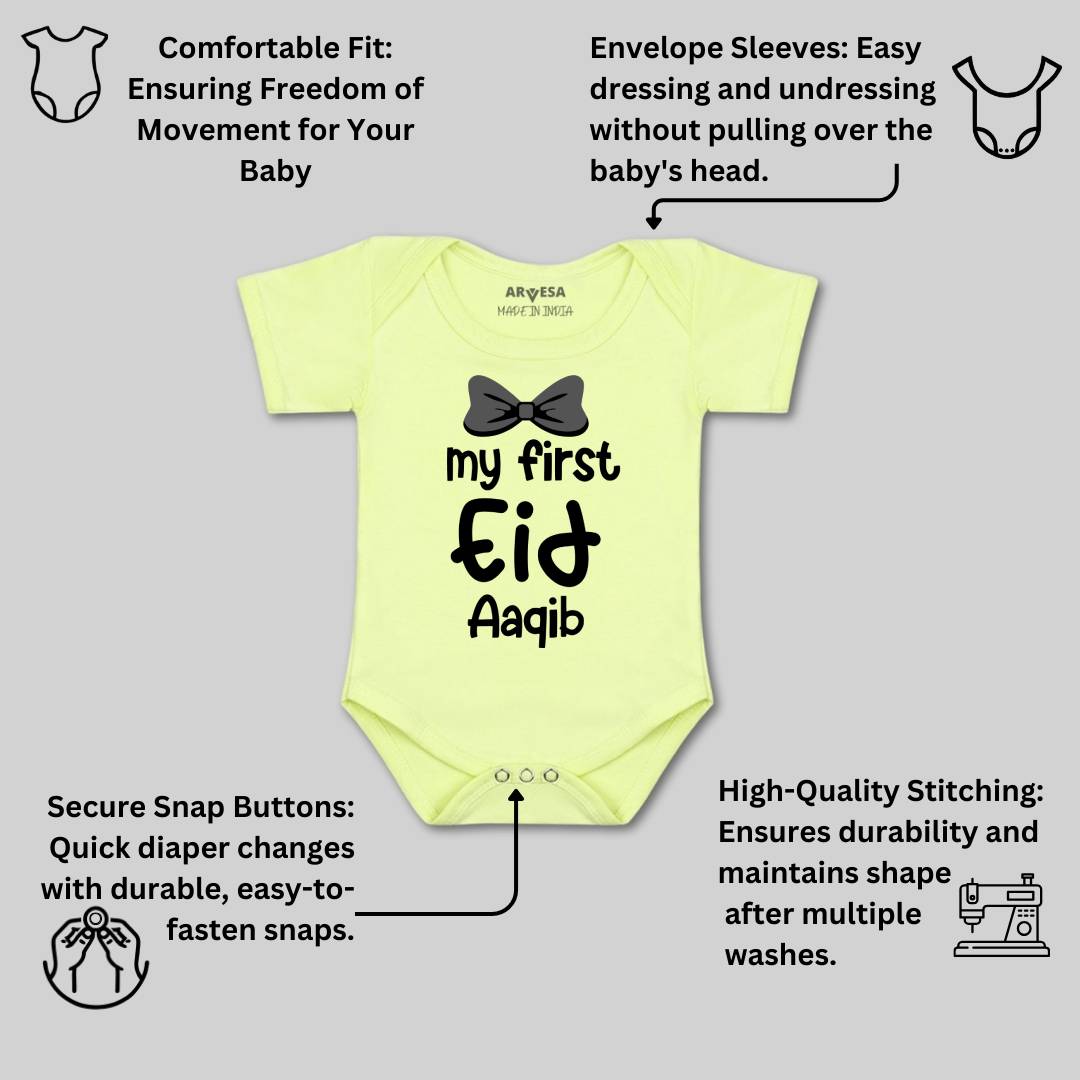 Arvesa My First Eid  Baby Boy & Girl Dress