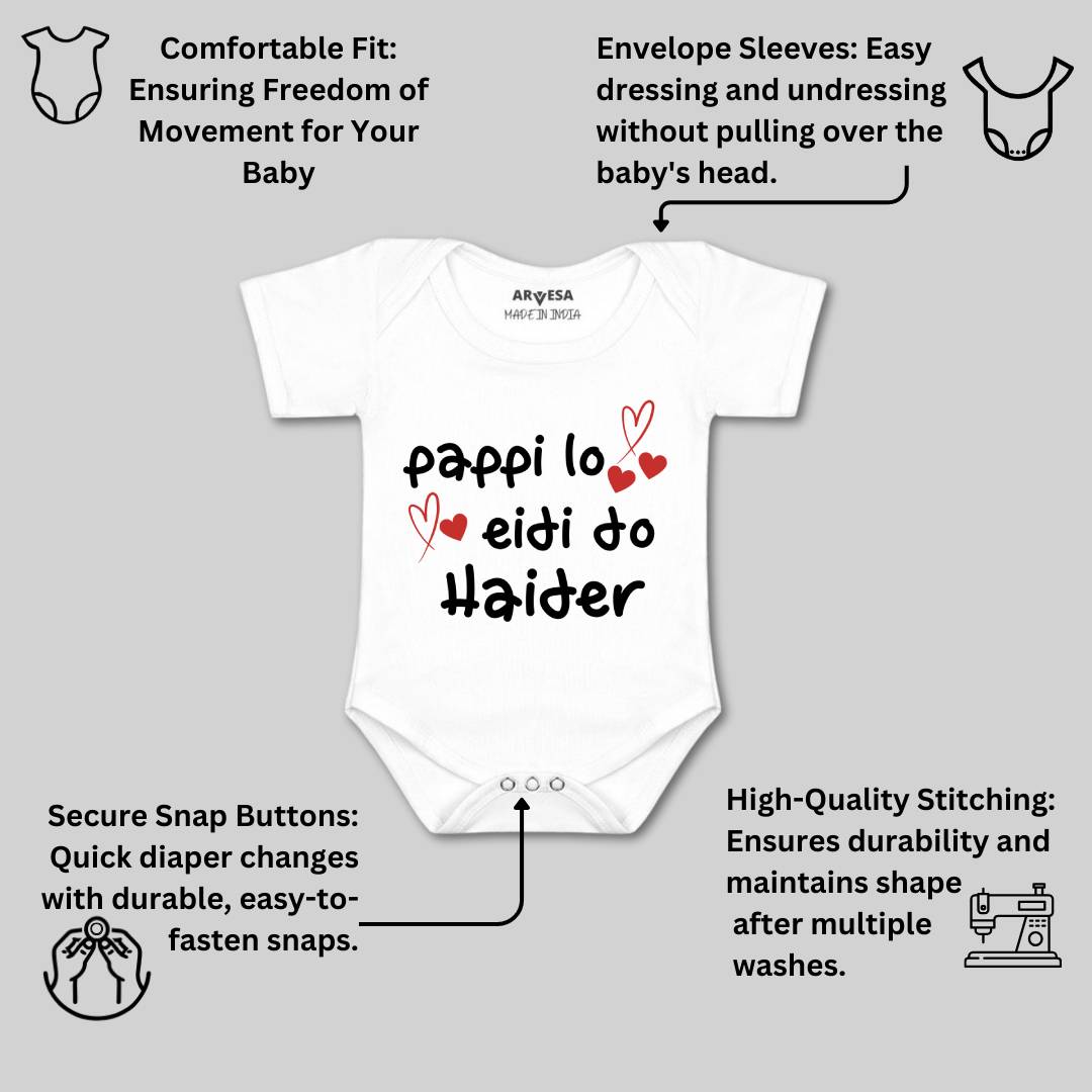 Arvesa Pappi Lo Eidi Do  Baby Boy & Girl Dress