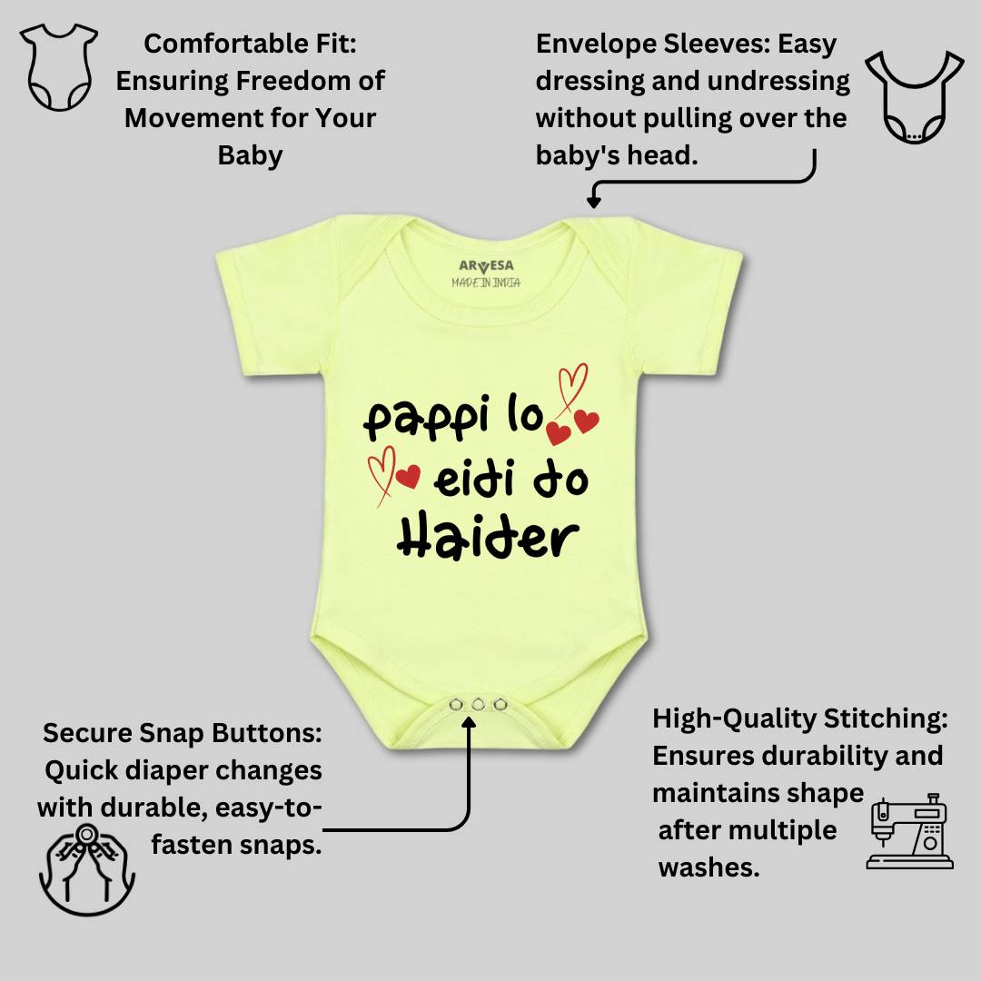 Arvesa Pappi Lo Eidi Do  Baby Boy & Girl Dress
