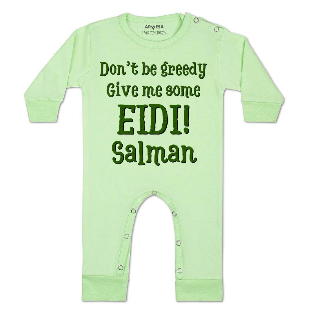 Arvesa Give Me Some Eidi  Baby Boy & Girl Dress