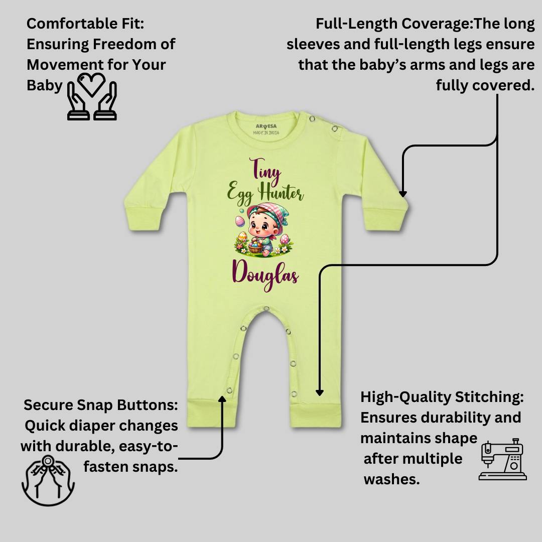 Arvesa Tiny Egg Hunter  Baby Boy & Girl Dress