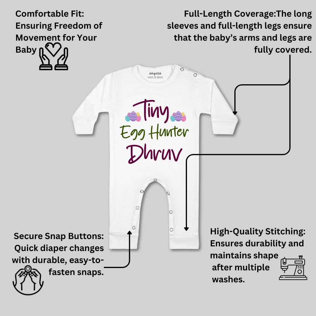 Arvesa Tiny Egg Hunter  Baby Boy & Girl Dress