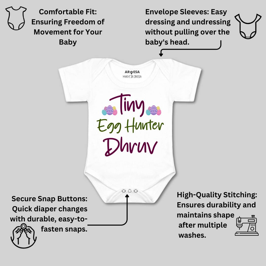 Arvesa Tiny Egg Hunter  Baby Boy & Girl Dress
