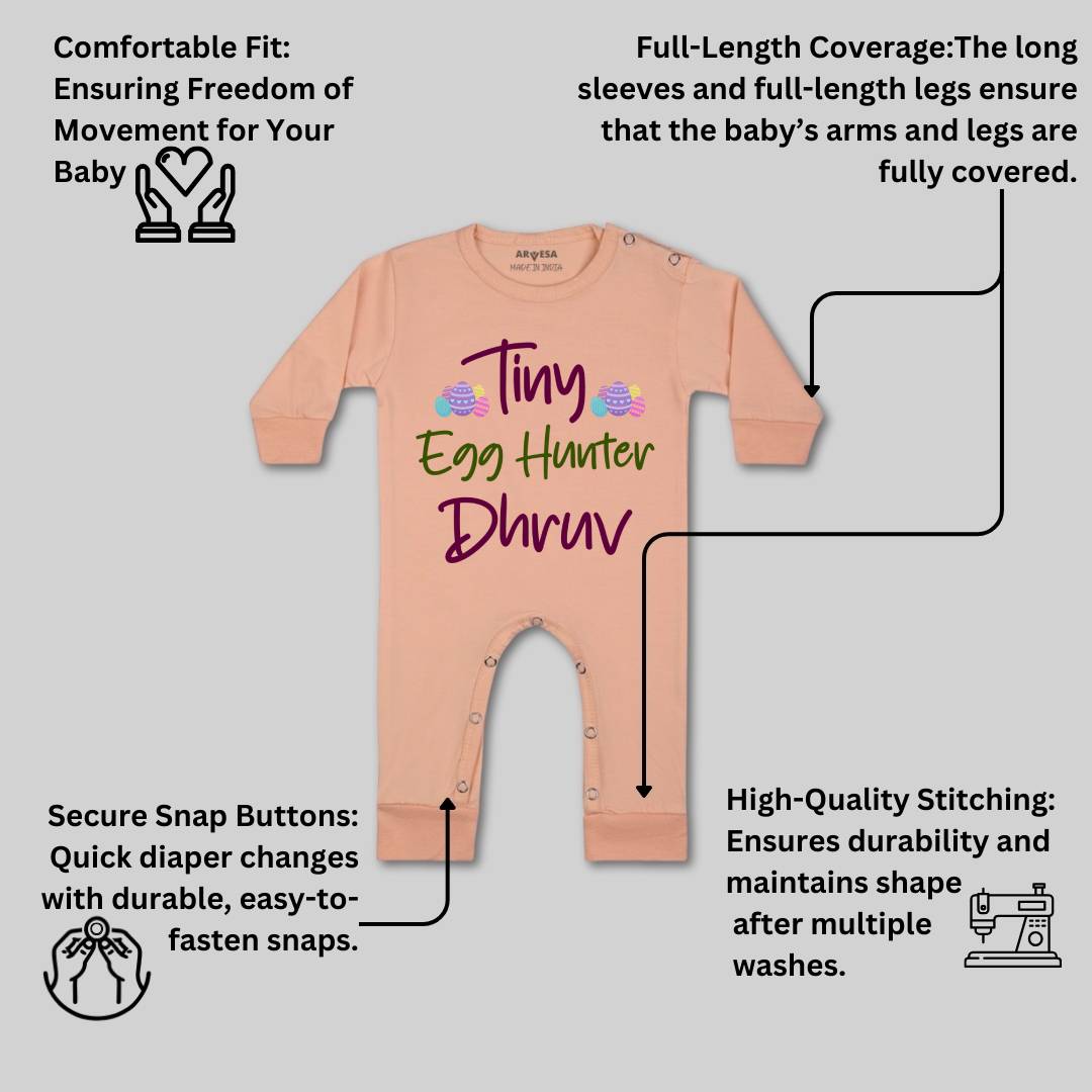 Arvesa Tiny Egg Hunter  Baby Boy & Girl Dress