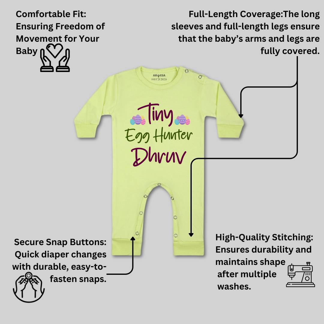 Arvesa Tiny Egg Hunter  Baby Boy & Girl Dress