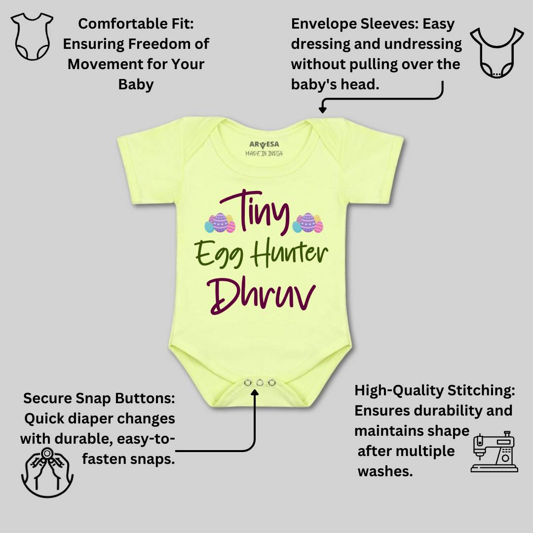 Arvesa Tiny Egg Hunter  Baby Boy & Girl Dress