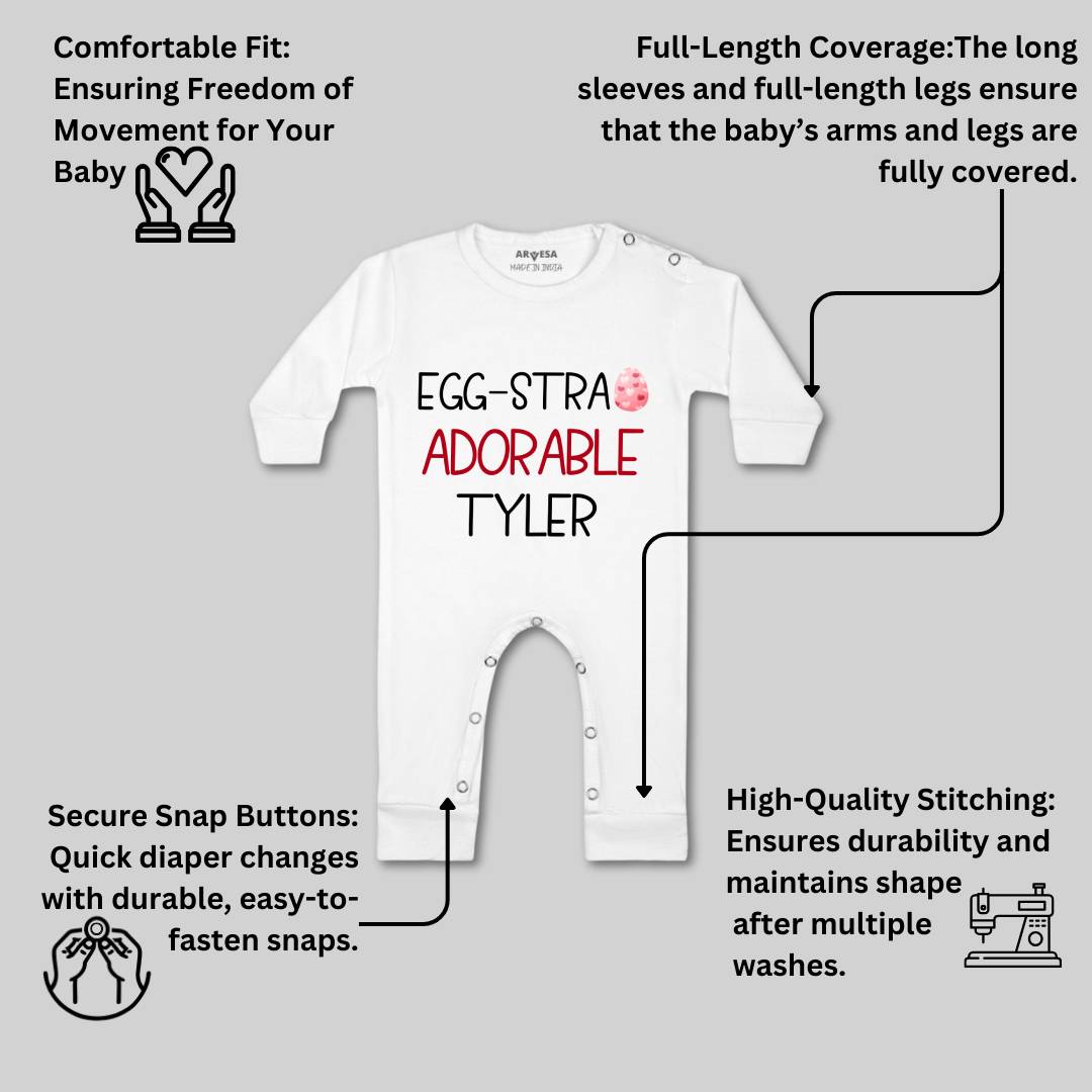 Arvesa Egg-Stra Adorable  Baby Boy & Girl Dress